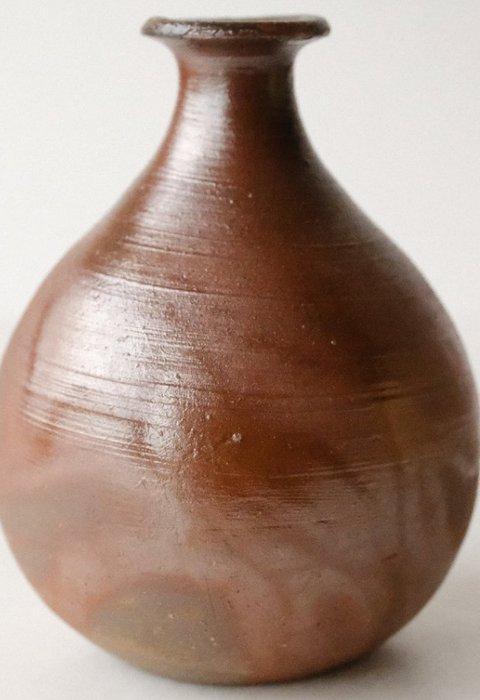 Fles - Klei - Bizen Tokkuri (Sakefles), Antiek en Kunst, Antiek | Overige Antiek