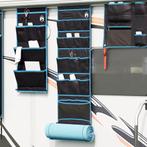 vidaXL Opbergzak met opslag Zwart en Blauw 125 x 48 cm, Verzenden, Nieuw