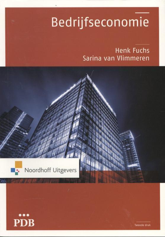 Bedrijfseconomie / PDB 9789001816711 Sarina van Vlimmeren, Livres, Économie, Management & Marketing, Envoi