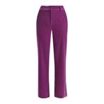 Milano Italy • paarse velourse pantalon • 36, Verzenden