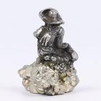 Goudzoeker Pyriet - NO RESERVE - Miniatuur figuur - Tin