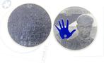 Frankreich 10 Euro 2012 Blaue Hand Yves Klein Proof zilve..., Postzegels en Munten, Munten | Europa | Euromunten, Verzenden, België