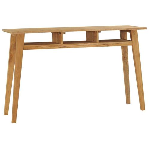 Wandtafel 120cm Teak | Retour Deal | Koloniale Stijl, Huis en Inrichting, Bureaus, Nieuw, Bureau, Verzenden