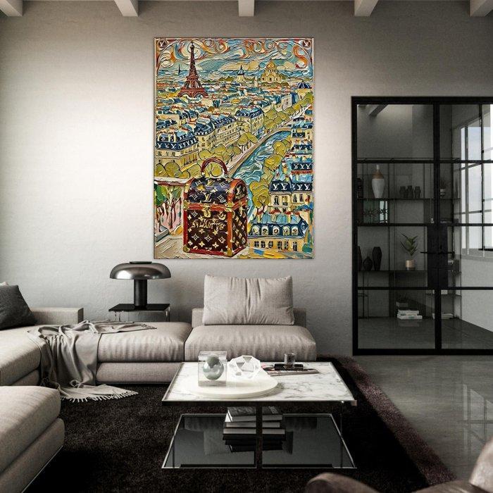 Jacob Hitt - does Paris Vuitton w/COA XXL, Antiquités & Art, Antiquités | Autres Antiquités