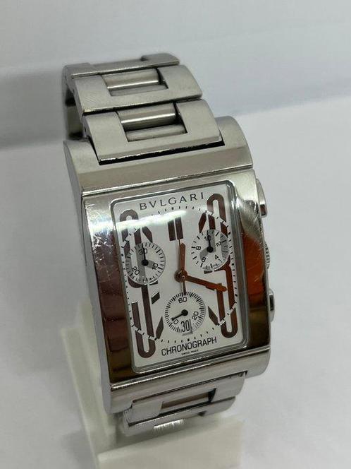 Bvlgari - Rettangolo - Sans Prix de Réserve - Rtc49s -, Handtassen en Accessoires, Horloges | Heren