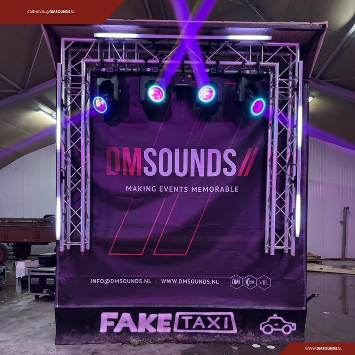 Licht en Geluidsinstallatie Huren voor Carnaval 2026, Hobby en Vrije tijd, Feestartikelen, Nieuw