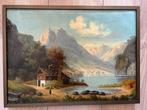 P. F. Peters jr. (1818-1903), Attributed to - Landschap met, Antiek en Kunst