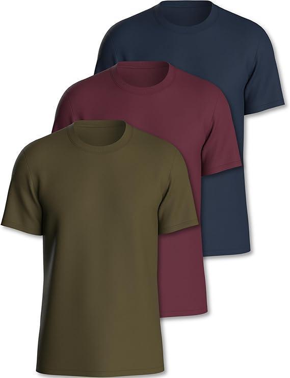 2dekans | Pierre Calvini – Heren T-Shirt Multipack 3/5 stuks, Kleding | Dames, Broeken en Pantalons, Ophalen of Verzenden
