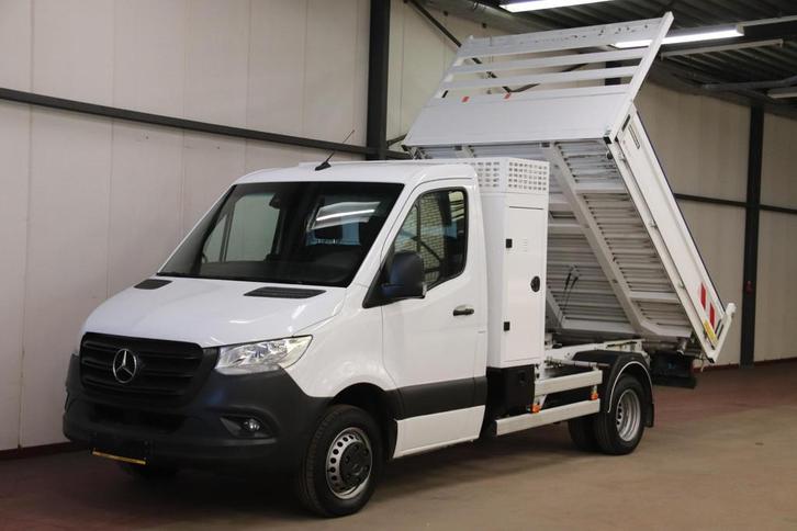 Mercedes-Benz Sprinter 514 2.2 CDI KIPPER MET KIST EN 3500 K, Auto's, Bestelwagens en Lichte vracht, Ophalen