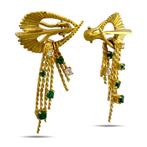 Oorbellen - 18 karaat Geel goud Diamant (Natuurlijk), Bijoux, Sacs & Beauté, Boucles d'oreilles