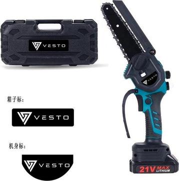 Tweedekans | Vesto® Mini kettingzaag Inclusief 2 Led-Accus beschikbaar voor biedingen
