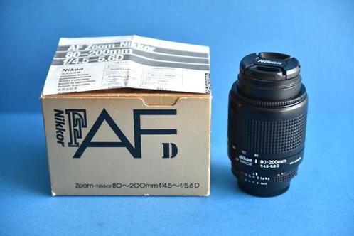 Nikon AF Nikkor 80-200mm f4.5-5.6D Ai-S + Accessoires *, Audio, Tv en Foto, Fotocamera's Analoog