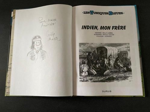 Les Tuniques Bleues T55 - Indien, mon frère + dédicace - C -, Boeken, Stripverhalen