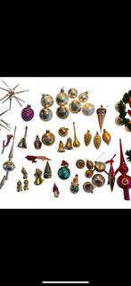 Boules de Noël - Verre - Boules de Noël vintage, Diversen, Kerst, Nieuw