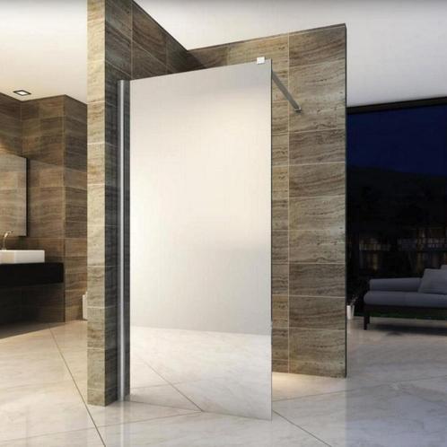 Aanbieding: BWS Douchewand Mirror 8mm | Spiegelglas |, Doe-het-zelf en Bouw, Sanitair, Douche, Nieuw, Ophalen of Verzenden