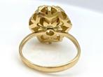 Ring - 18 karaat Geel goud Parel, Nieuw