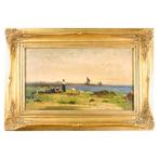 Gustav Ranzoni (1826-1900) - Rastende Hirten, Antiek en Kunst, Kunst | Schilderijen | Klassiek