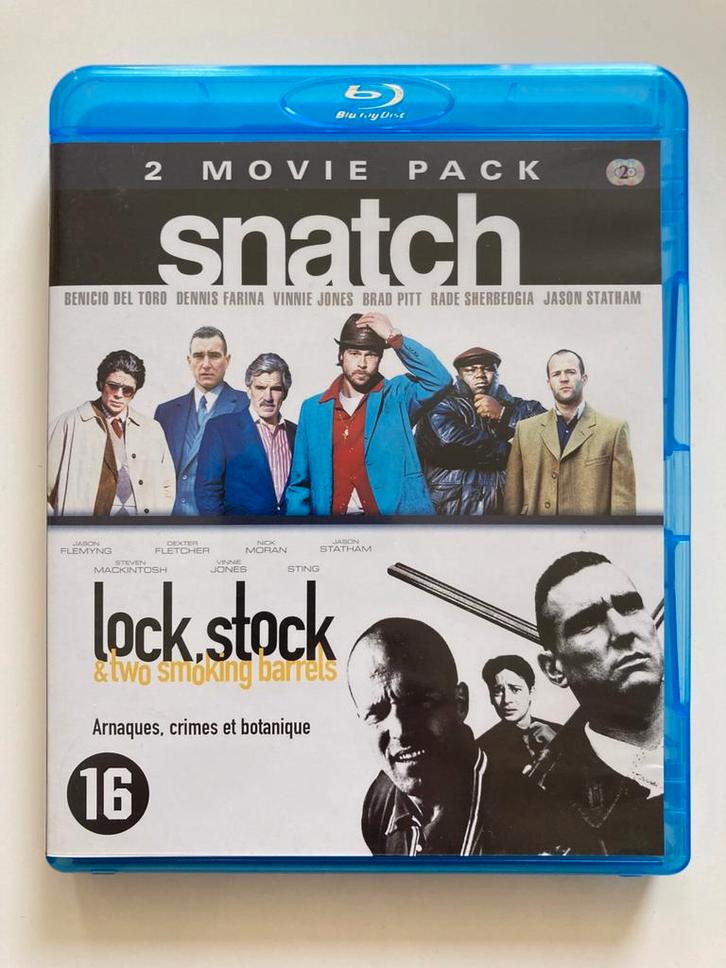 SNATCH / LOCK, STOCK & TWO SMOKING BARRELS (BLURAY), Cd's en Dvd's, Blu-ray, Gebruikt