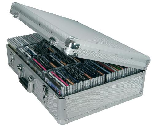 Aluminium CD-vluchtkoffers, Muziek en Instrumenten, Behuizingen en Koffers