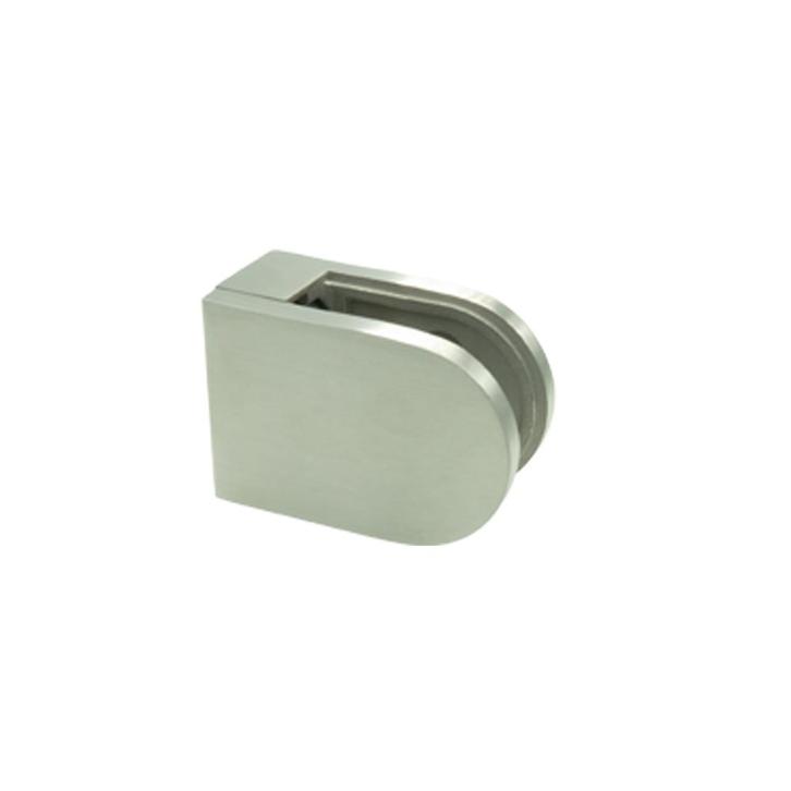 Balustrade glasklem 8 mm 63 x 45 mm (vierkante buis), Doe-het-zelf en Bouw, Glas en Ramen, Nieuw, Verzenden