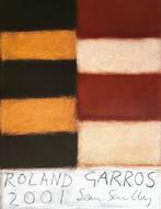 Sean Scully - Originalplakat - Roland Garros 2001, Antiek en Kunst