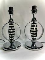 Lampe de table (2) - Vitrail - Conception italienne, Antiek en Kunst, Curiosa en Brocante