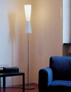 Oluce - Stefano Casciani - Lampadaire - Lu-Lu - Métal,