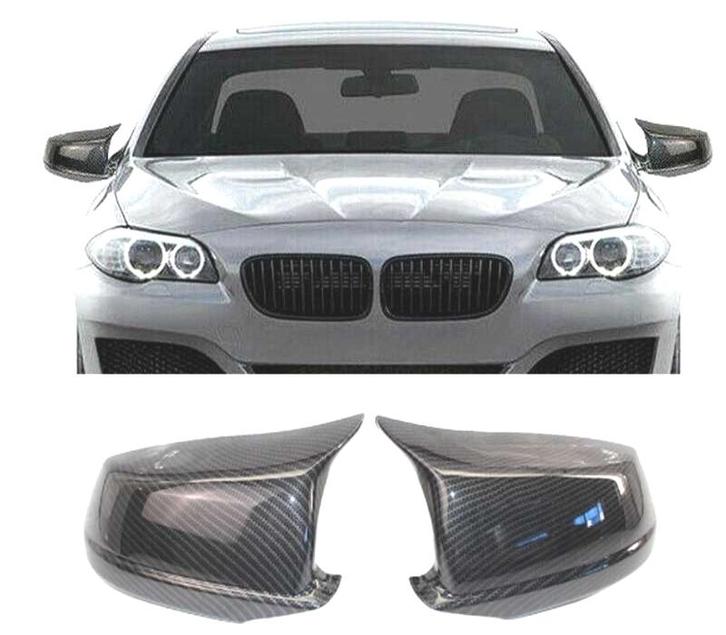 COQUES RÉTROVISEURS BMW F10 F11 F18 11-13 CARBONE LOOK M, Auto-onderdelen, Carrosserie, Verzenden