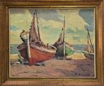 Ricardo Bernardo Pérez (1897-1940) - Barcas en reposo