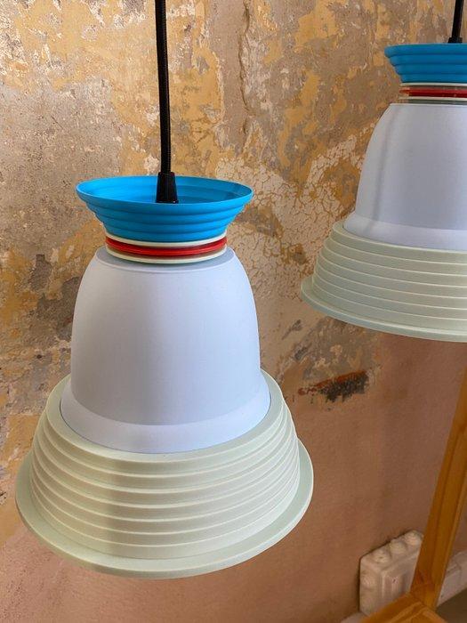 Sowden - George Sowden - Plafondlamp (2) - CL3 - ABS - CL2, Antiek en Kunst, Kunst | Designobjecten