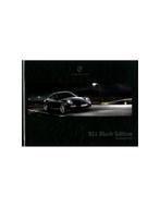 2011 PORSCHE 911 BLACK EDITION HARDCOVER BROCHURE DUITS, Nieuw