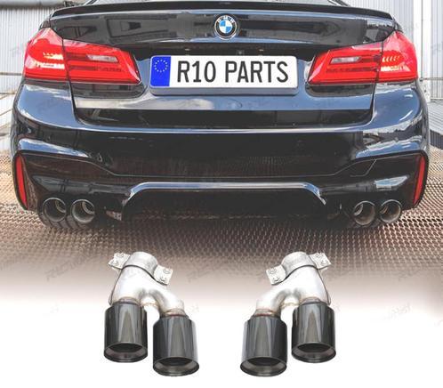 EMBOUTS D´ÉCHAPPEMENT POUR BMW G30 G31 17-19 LOOK M5 NOIR, Autos : Pièces & Accessoires, Systèmes d'échappement, Envoi