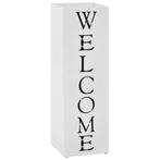 Parapluhouder Welcome Wit - Tweede Kansje! - Corrosiebest..., Huis en Inrichting, Verzenden, Nieuw, Staal