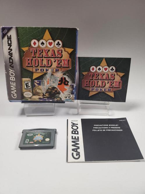 Texas Holdem Poker Nintendo Game Boy Advance, Games en Spelcomputers, Games | Nintendo Game Boy, Zo goed als nieuw, Ophalen of Verzenden