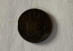 Nederland. Willem I. 1821 1/2 cent Utrecht. (Zonder