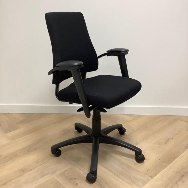 BMA Axia Ergo- bureaustoel, zwart - Gratis Bezorging, Huis en Inrichting, Bureaustoelen, Bureaustoel, Zwart, Gebruikt, Ergonomisch
