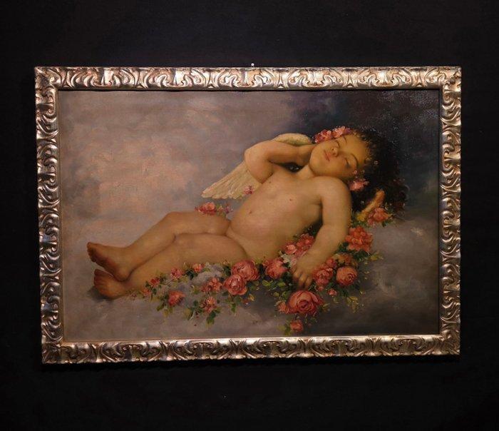 Scuola europea (XX), da Léon Jean Bazille Perrault - Putto, Antiek en Kunst, Kunst | Schilderijen | Klassiek