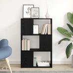 vidaXL Tv-meubelset Zwart 60 x 24 x 94,5 cm Bewerkt hout, Huis en Inrichting, Kasten |Televisiemeubels, Verzenden, Nieuw