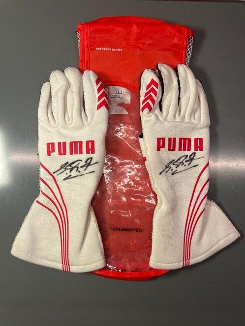 Ferrari - Formule 1 - Michael Schumacher - 2006 - Gants de, Verzamelen, Automerken, Motoren en Formule 1