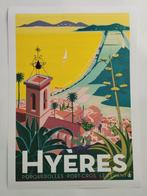 Monsieur Z - Travel Poster Hyères French Riviera - Années