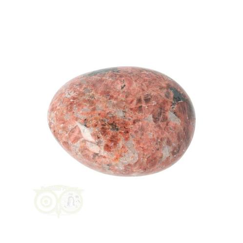 Rode Graniet handsteen Nr 16 - 55 gram, Handtassen en Accessoires, Edelstenen, Nieuw, Verzenden