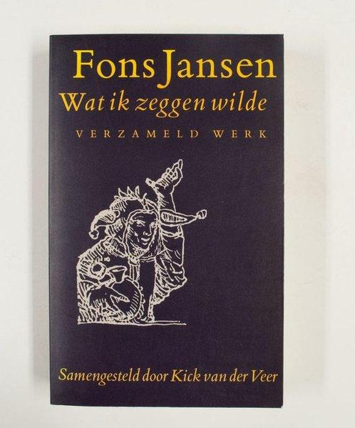 Wat ik zeggen wilde 9789024648191 F. Jansen, Boeken, Stripverhalen, Gelezen, Verzenden