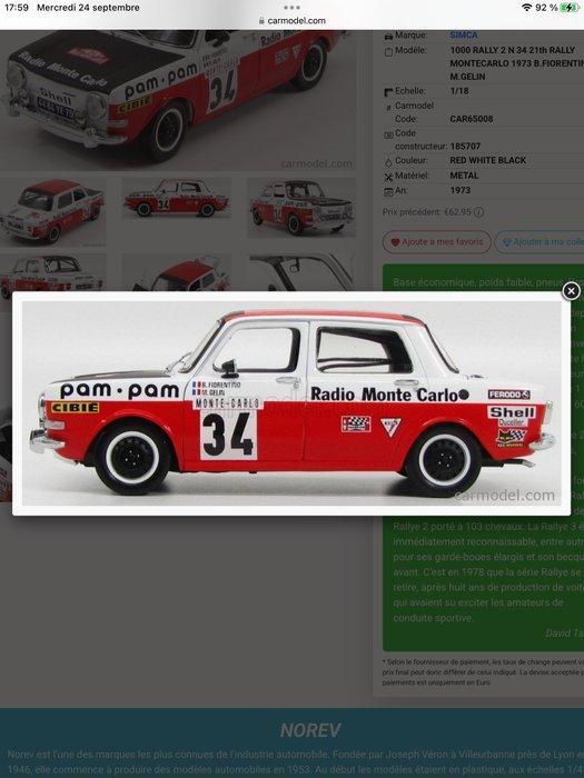 1973 - maquette, Hobby en Vrije tijd, Modelauto's | 1:5 tot 1:12