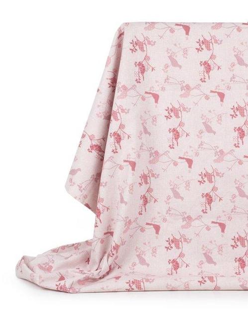 Volo Primaverile - Exclusieve stof 100% Katoen - Made in, Antiek en Kunst, Antiek | Tapijten, Tafelkleden en Textiel