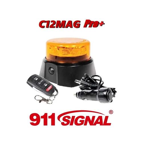 911 Signal C12MAG Pro Oplaadbaar led zwaailamp ECER65 magnee, Autos : Pièces & Accessoires, Éclairage, Enlèvement ou Envoi