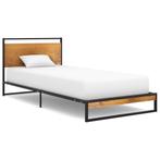 vidaXL Bedframe metaal 90x200 cm, Huis en Inrichting, Slaapkamer | Bedden, Verzenden, Nieuw