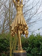 chiparus - Sculpture, groot formaat dancing woman ,,miss, Antiek en Kunst