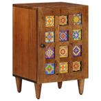 vidaXL Badkamerkast met opslag Walnotenhout 38 x 33 x 58 cm, Verzenden, Nieuw