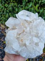 Rotskristal Big crystal cluster - Hoogte: 215 mm - Breedte:, Verzamelen, Mineralen en Fossielen