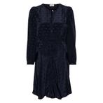 Zadig & Voltaire • donkerblauwe zijden jurk • XS, Zadig & Voltaire, Maat 42/44 (L), Nieuw, Verzenden